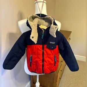 Patagonia Baby Reversible Tribbles coat 3T